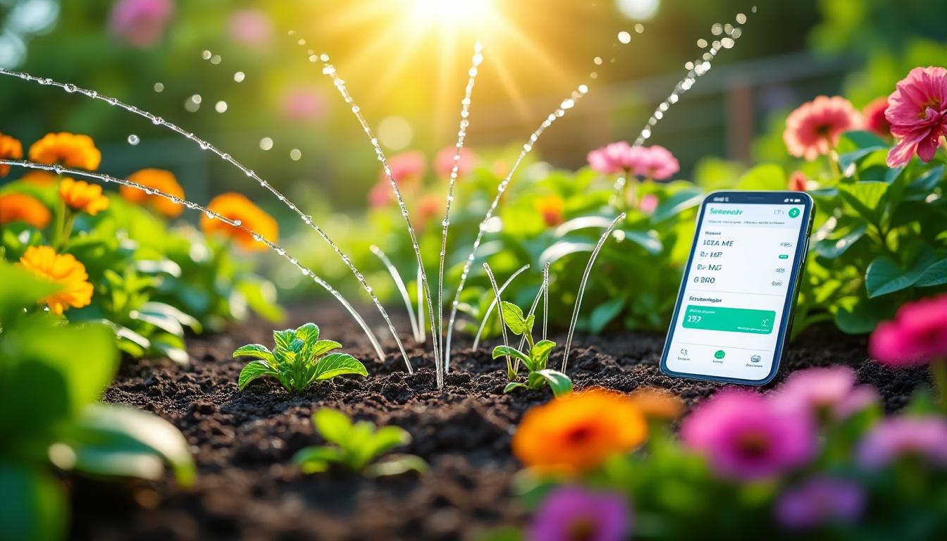 découvrez comment l’arrosage goutte-à-goutte connecté optimise l’irrigation de votre jardin en été : économie d’eau, contrôle à distance et plantes en pleine santé assurés.