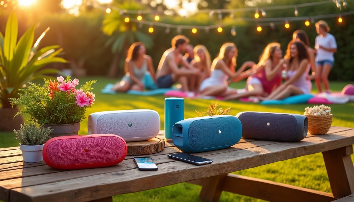 découvrez notre comparatif des meilleures enceintes bluetooth connectées pour animer vos soirées estivales. profitez d’un son de qualité, d’options pratiques et de conseils pour choisir le modèle idéal pour vos fêtes en plein air.