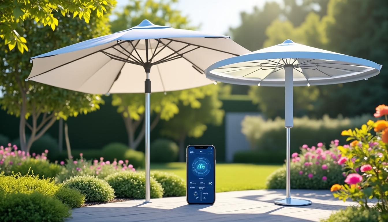 découvrez notre comparatif des parasols connectés équipés de capteurs d’ensoleillement pour profiter de votre extérieur en toute sécurité. analyse des fonctionnalités, avis et conseils pour choisir le modèle idéal.