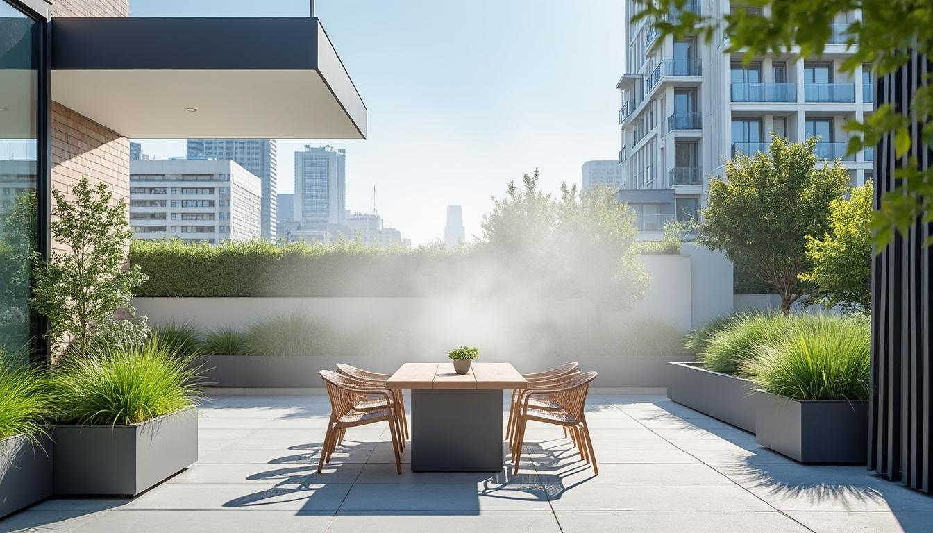 découvrez notre sélection des meilleurs brumisateurs connectés pour terrasses et jardins. rafraîchissez vos espaces extérieurs facilement grâce à des solutions innovantes, économiques et contrôlables à distance.