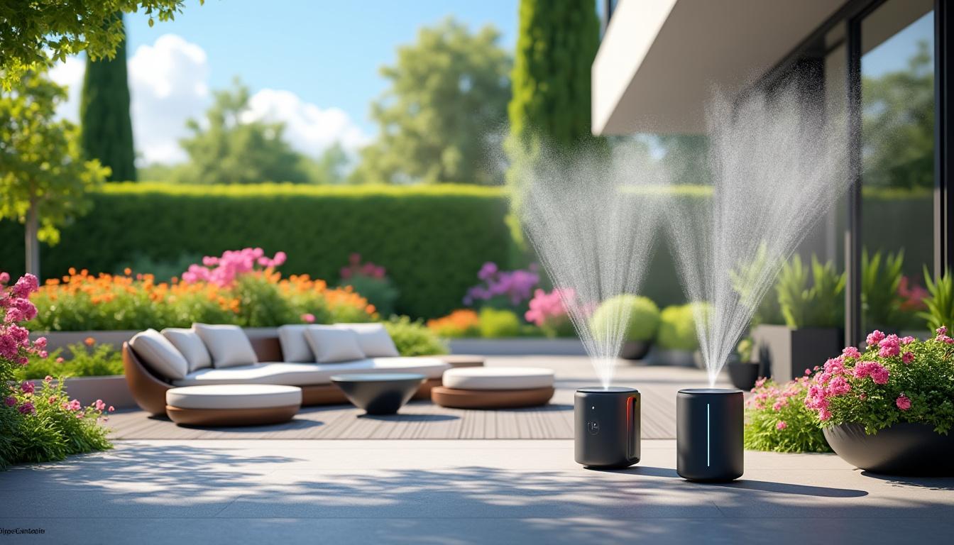 découvrez notre sélection des meilleurs brumisateurs connectés pour terrasses et jardins. rafraîchissez vos espaces extérieurs facilement grâce à des appareils modernes, performants et contrôlables à distance. conseils, avis et comparatif pour faire le bon choix.