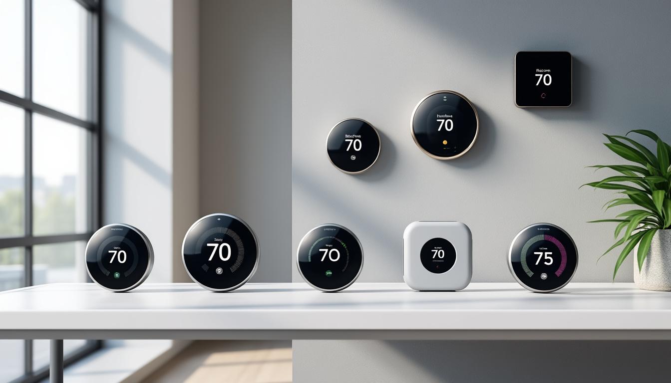 découvrez notre comparatif complet des meilleurs thermostats intelligents en 2025 pour optimiser votre confort et réaliser des économies d'énergie.